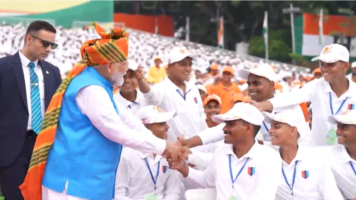 PM Narendra Modi announces India ambition to host 2036 Olympics in Independence Day speech kvn