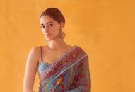 Actress Ananya Pandey's trendy saree idea for a classic look