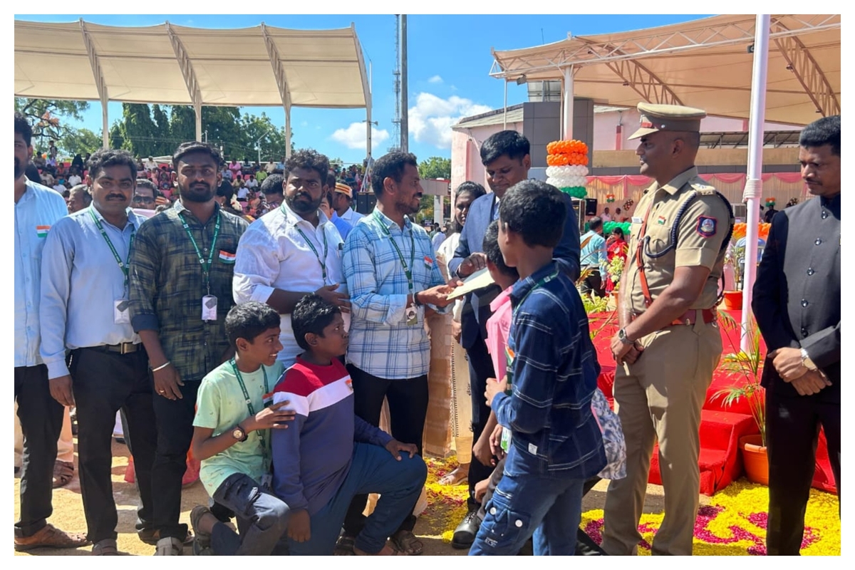 District Collector Award to VM Chatram Development Organization in Tirunelveli vel