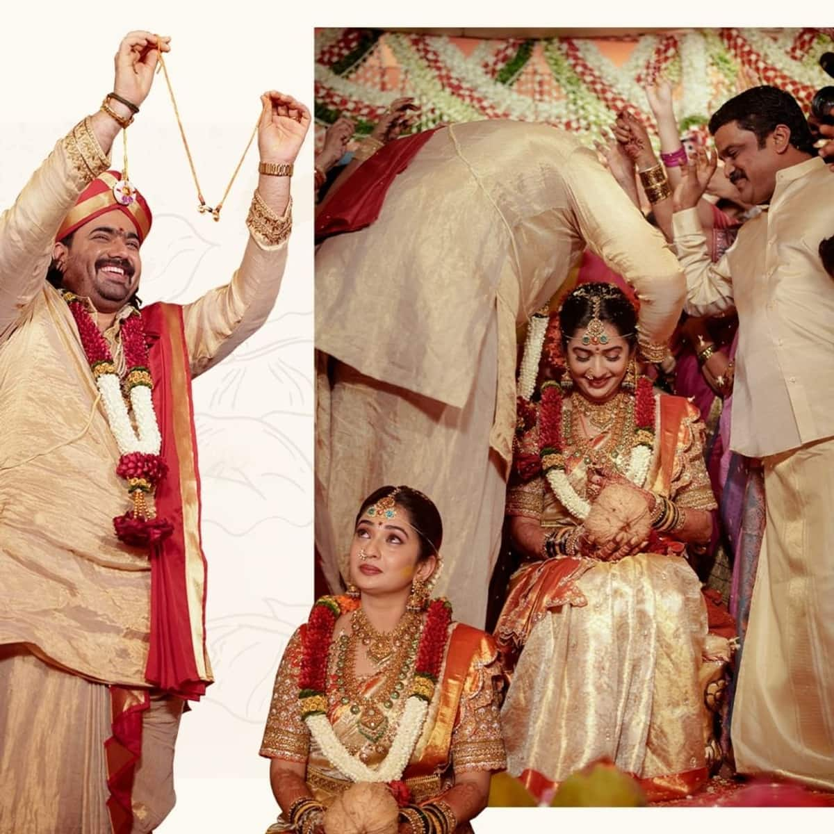 newly weds Tharun Sudhir and Sonal Monteiro shred their wedding photos gow