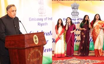 indian community in saudi celebrated independence day 