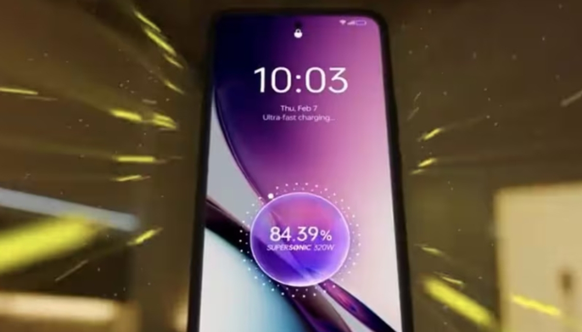 full charge in just 5 minutes Realme teases 320W superSonic charging 