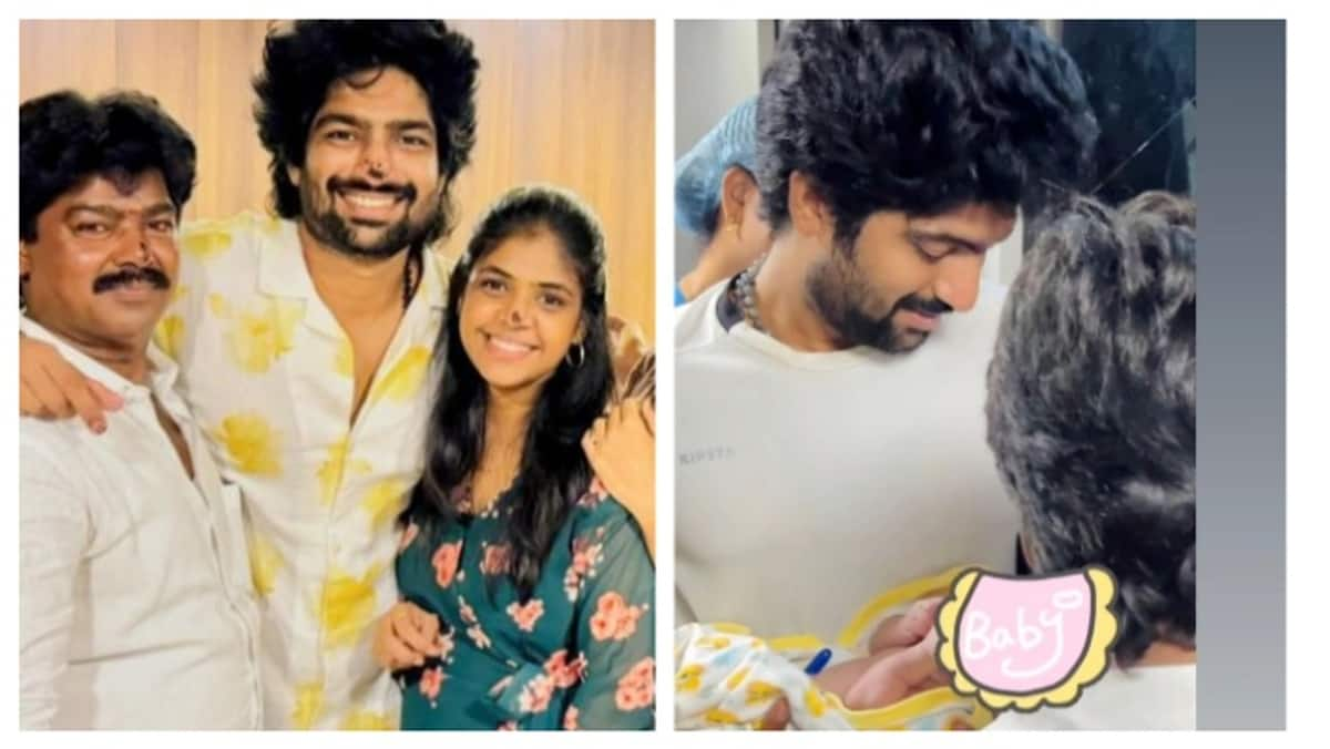 Mahanathi serial actor Rudran Praveen blessed girl baby mma