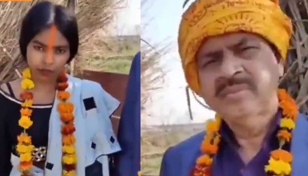 father married his daughter in uttar pradesh  video gone viral mrq