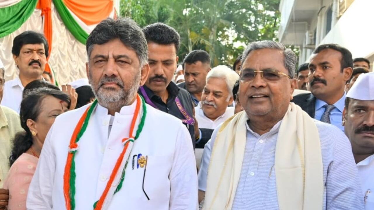 Siddaramaiah and DK Shivakumar