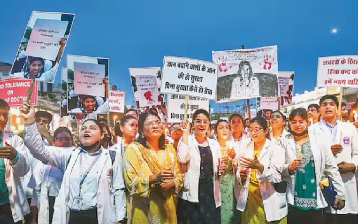 kolkata doctor case Demand for hospitals to maintain security like airport gvd