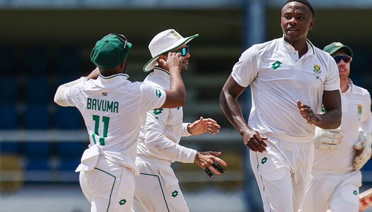 cricket South Africa beat West Indies by 40 runs to clinch Test series 2; maintain 25-year record scr