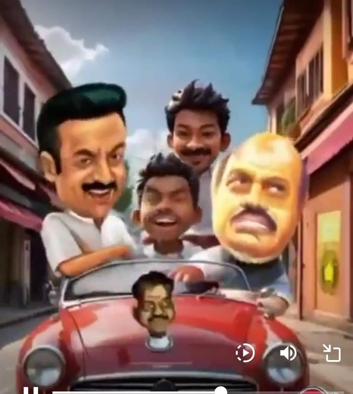 AIADMK released a video teasing DMK and BJP KAK