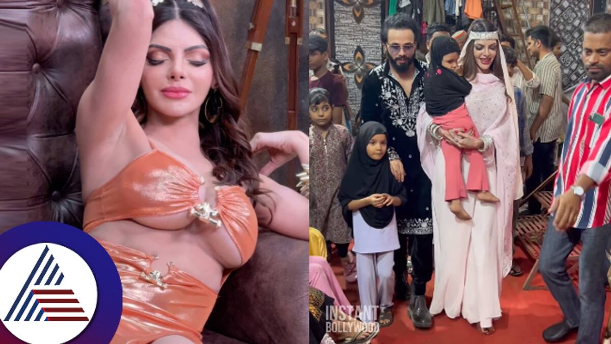 Full dressed Sherlyn Chopra with children video viral Fans reacts to this new avtar suc