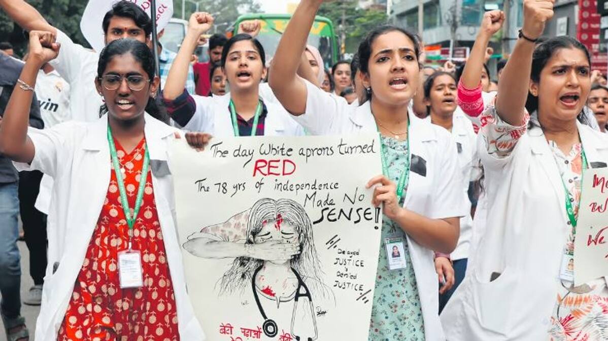 doctors protest