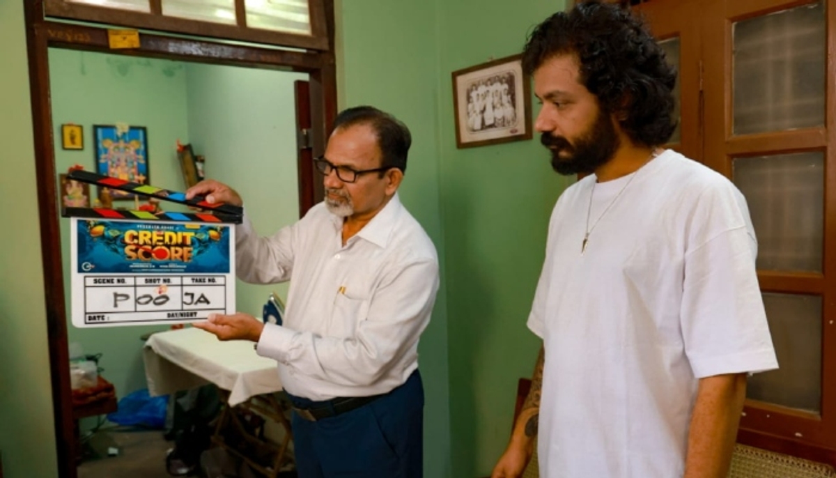 credit score malayalam movie begins in trivandrum sreenath bhasi