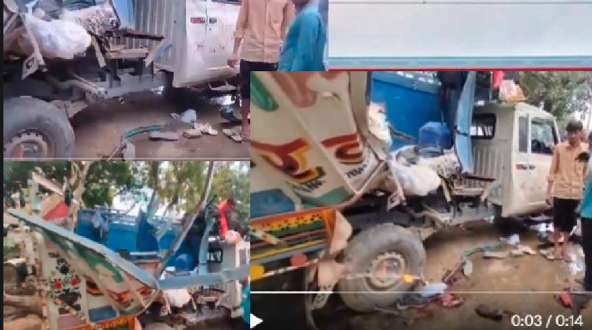 Uttar pradesh Horrible accident between pickup van and bus 10 killed in bulandshahr akb