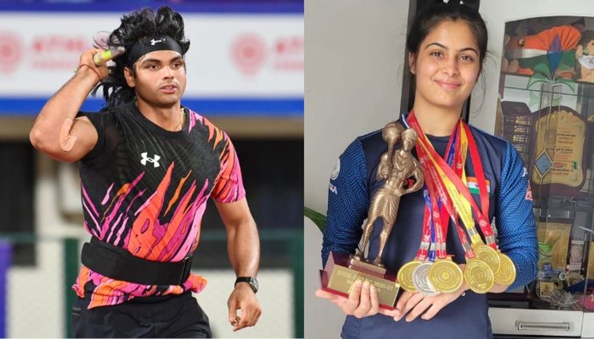 Athletes Neeraj Chopra And Manu Bhaker property details mrq