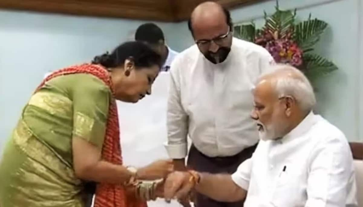 Who is Pakistani woman Qamar Mohsin Sheikh who ties rakhi to PM Modi every year san