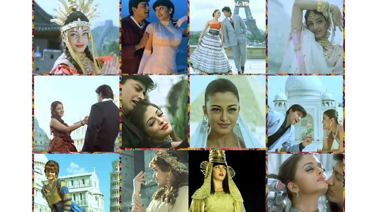 unknown secrets of Aishwarya Rai Dress in Jeans movie Poovukul Olindhirukum song gan