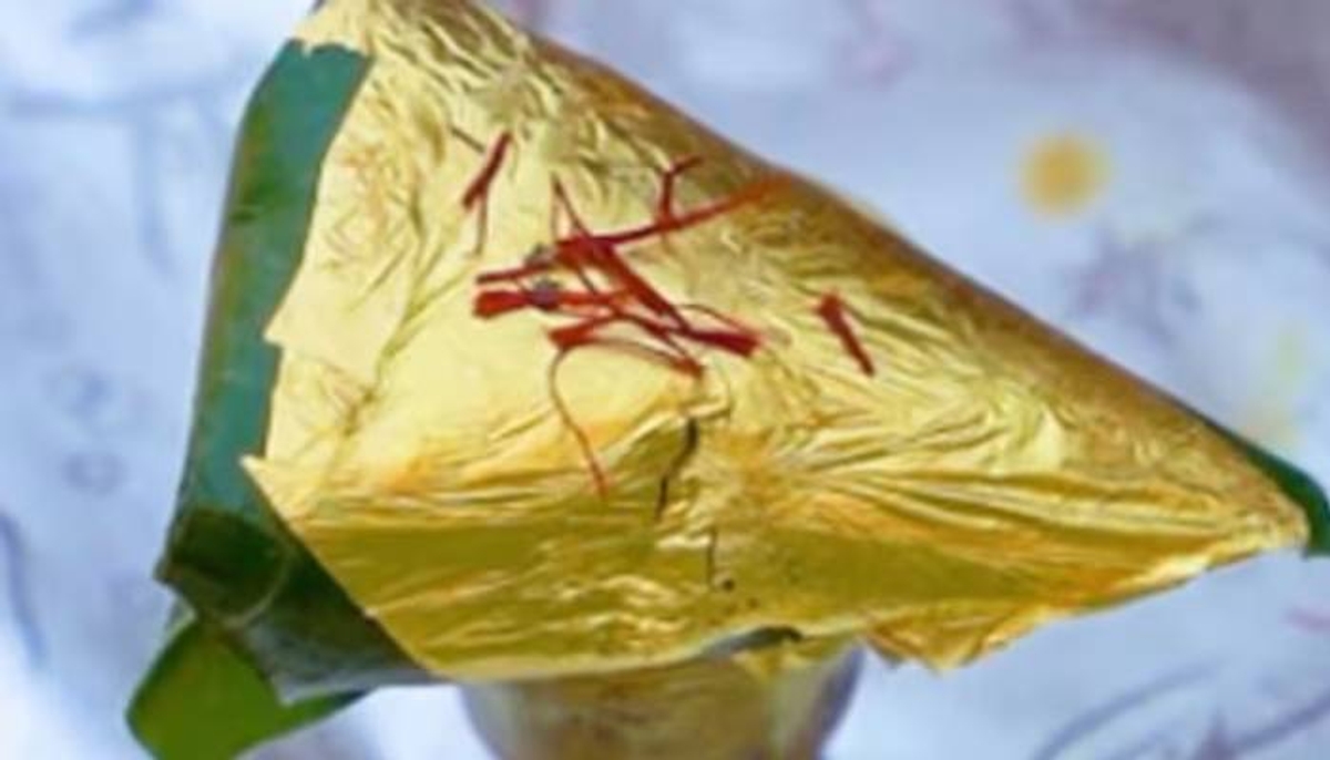 price of this paan from mumbai is one lakh rs 