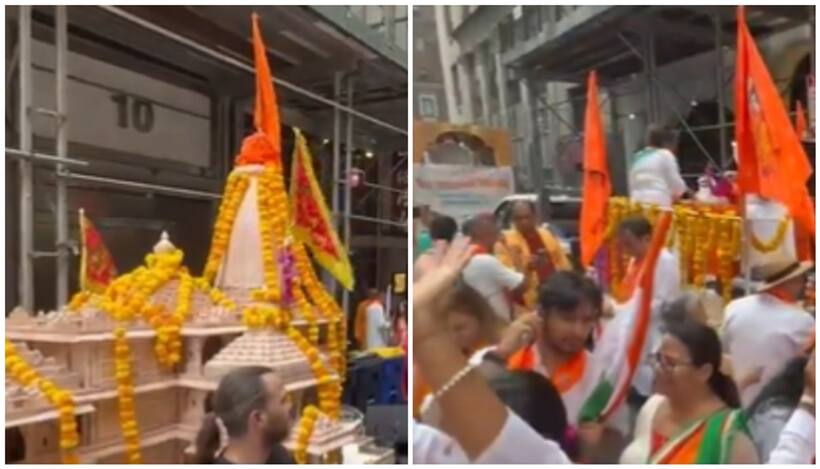 New York's India Day parade features Ram Mandir float despite backlash