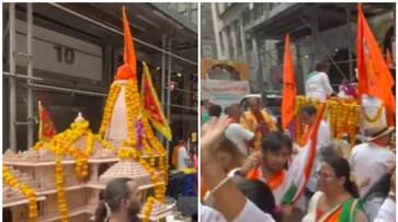  New York's India Day parade features Ram Mandir float despite backlash NTI