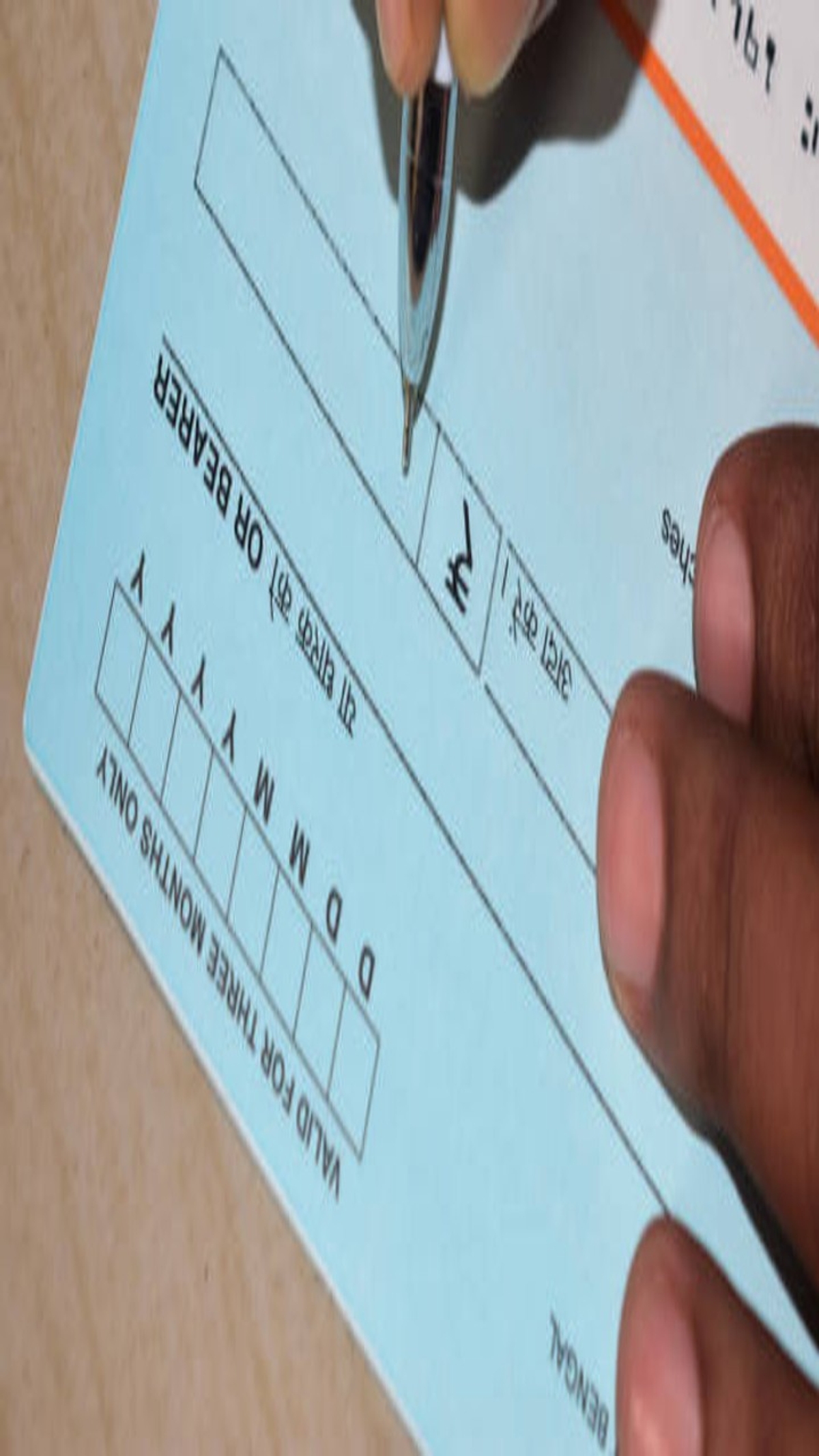 Bank cheques can lead to fraud in cash transfer system