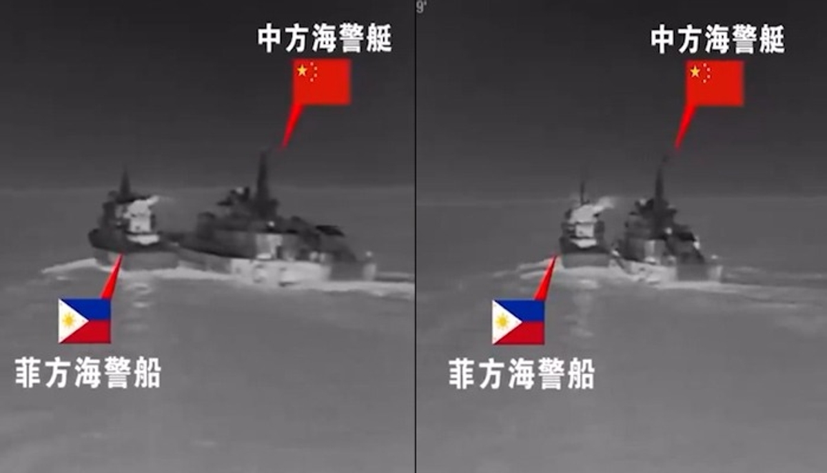 BREAKING Philippines and Chinese coast guard vessels collide near Escoda Shoal, tensions escalate (WATCH) snt