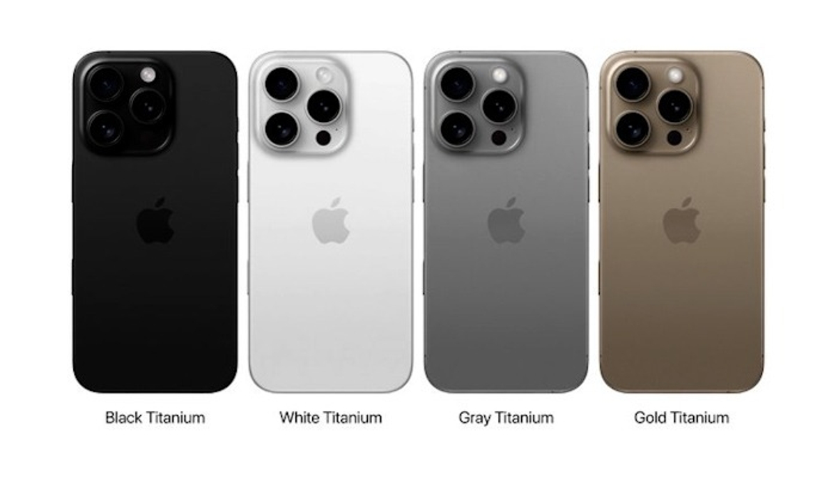 Apple iPhone 16 Pro leak suggests dark titanium is the new colour option check details gcw