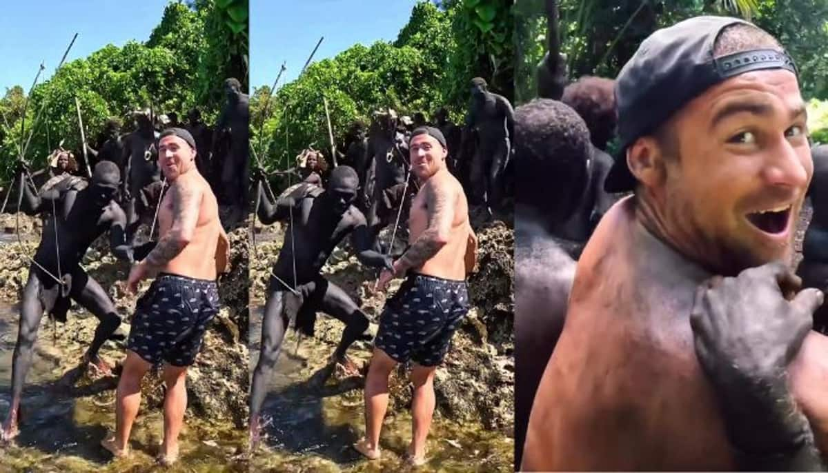 Australian YouTuber Brodie Moss visited tribal people in Northern Vanuatu  Kwakea Island mrq