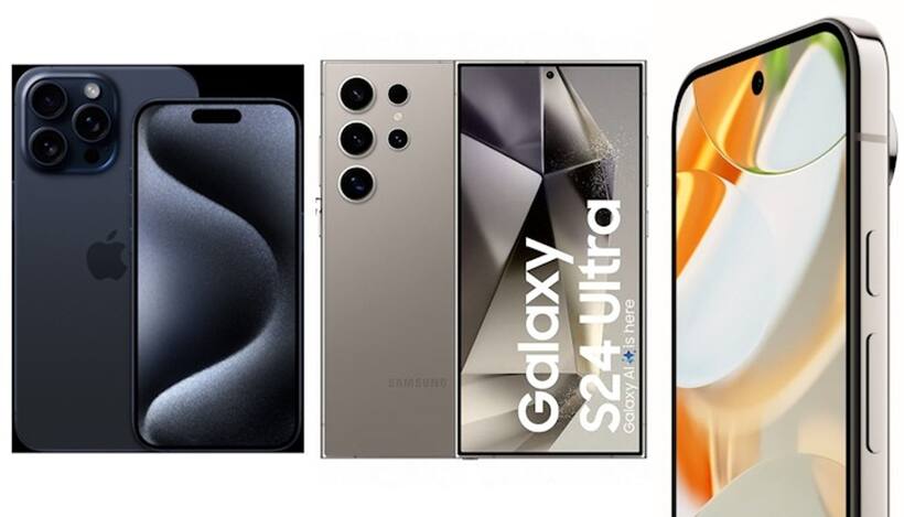 iPhone 15 Pro Max vs Google Pixel 9 Pro vs Samsung Galaxy S24 Ultra: Which smartphone is better for you?