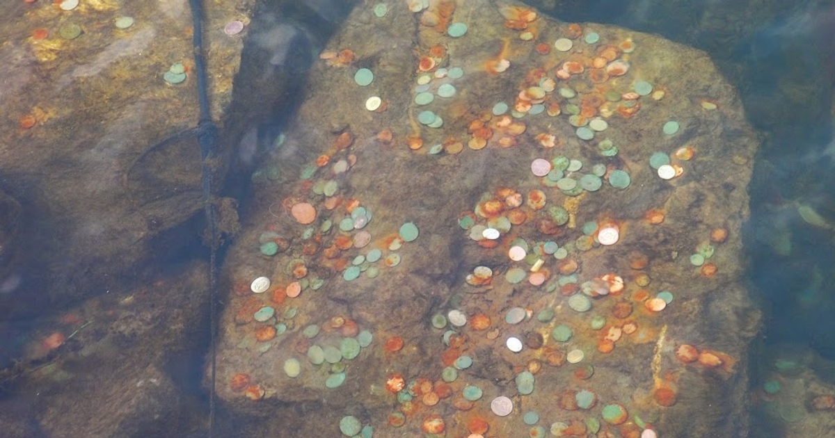 Do you know why people throw coins in the temple pond? Scientific reason Rya