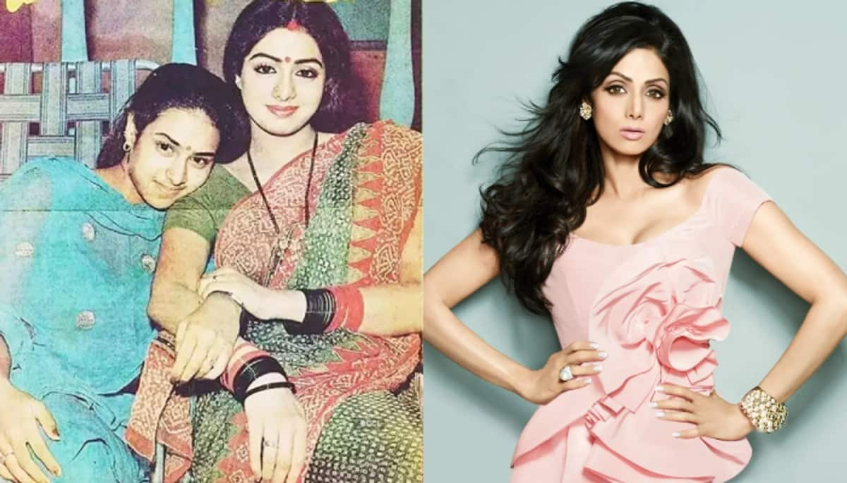 unseen pictures of late veteran actress sridevi sister srilatha ans