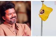 Thalapathy Vijay's TVK Party Flag hoisting function Live gan