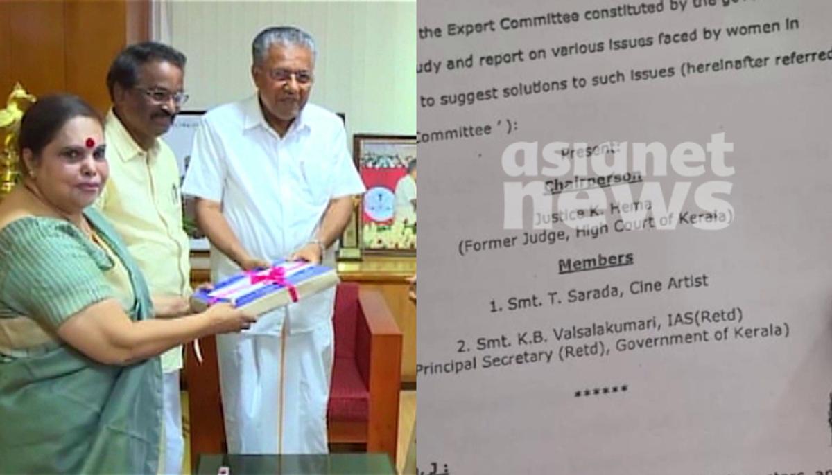 Kerala Govt omitted 129 key paragraphs from Hema Committee report anr