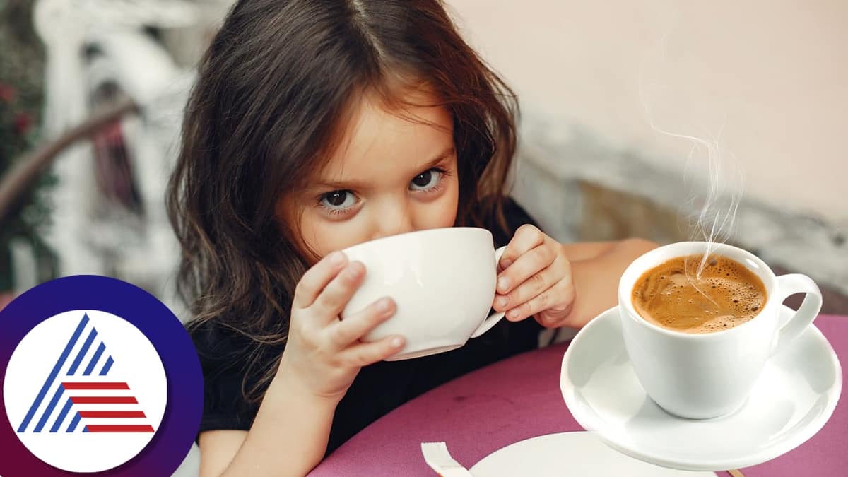 best age to offer tea coffee for kids side effects 