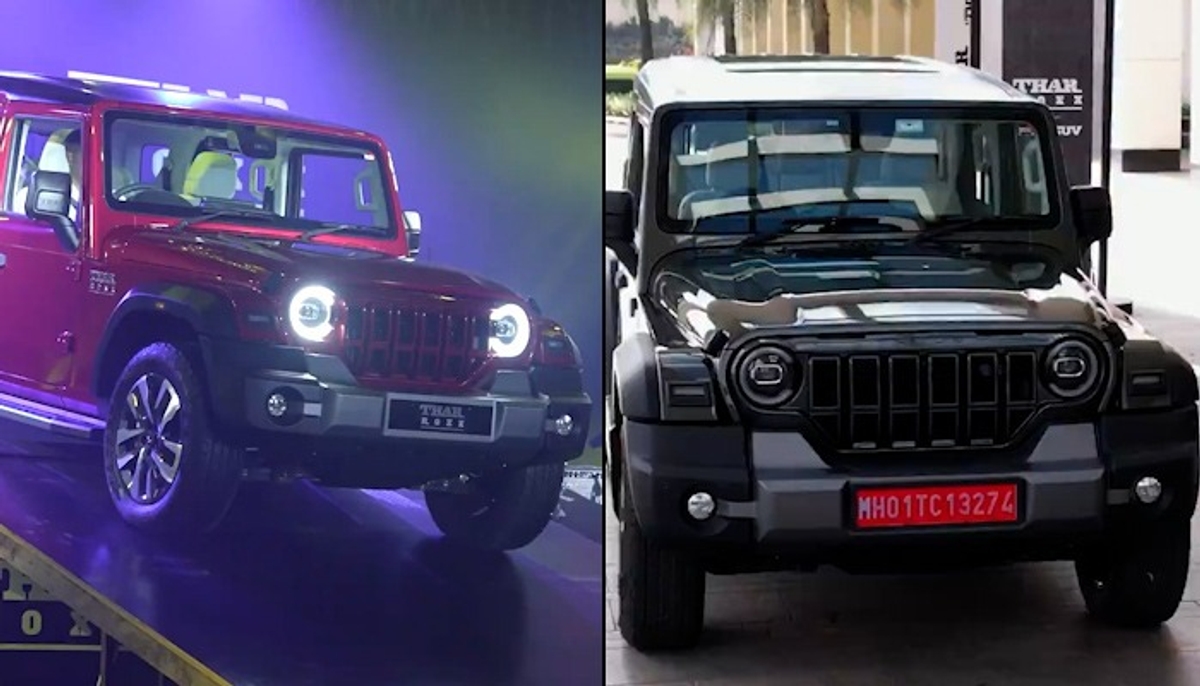 New Mahindra Thar Roxx 5 door get 1.76 lakh bookings just in 1 Hour