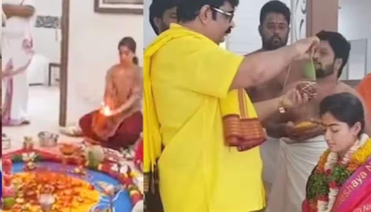 Rashmika Mandanna Controversial Rituals with Venu Swamy Go Viral Amidst Ongoing Scandal jmS