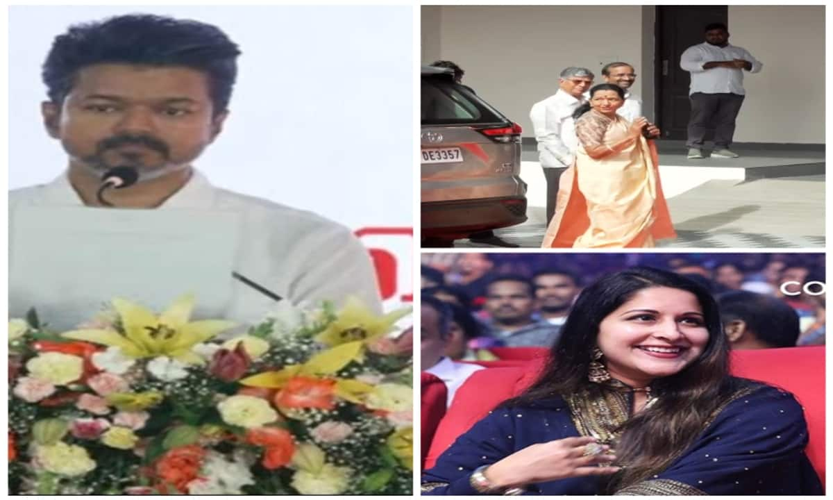 Vijay Party Flag Unveiling: Missing Wife and Kids Spark Speculation About Family Rift JMS