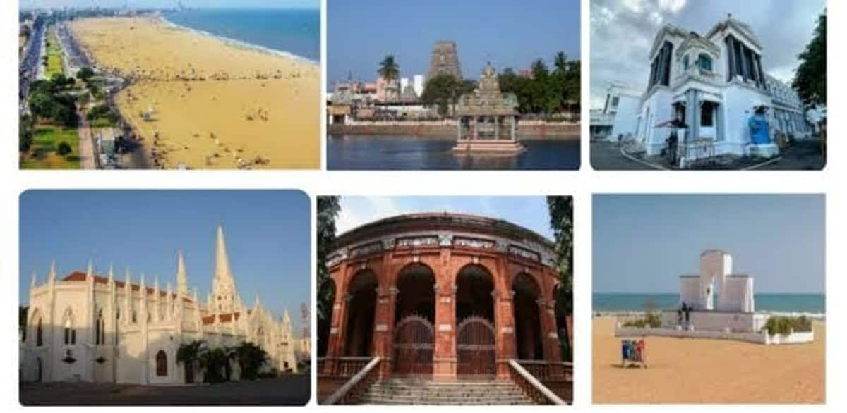 What are the top 10 places to visit in Chennai KAK