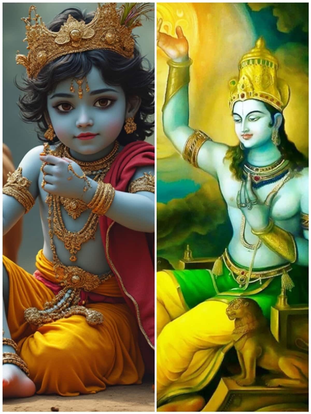 Janmashtami 2024: Why is Lord Krishna's skin colour blue? RKK