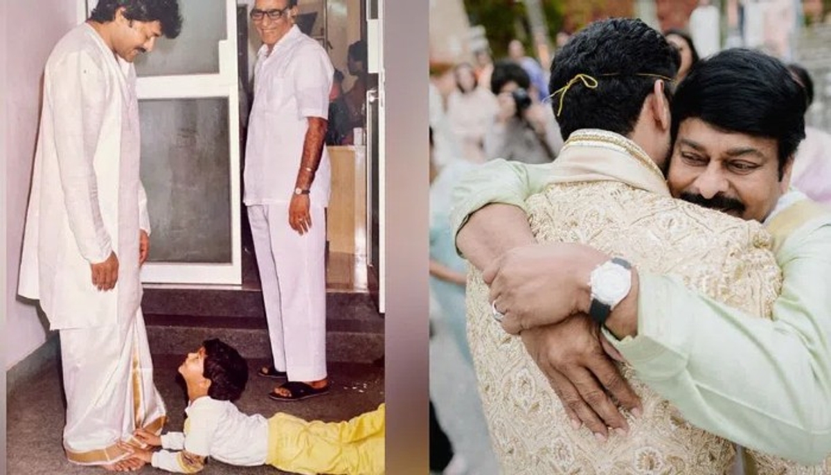 Varun Tej Shares Heartwarming Childhood Photo with Mega Star Chiranjeevi on His Birthday JMS