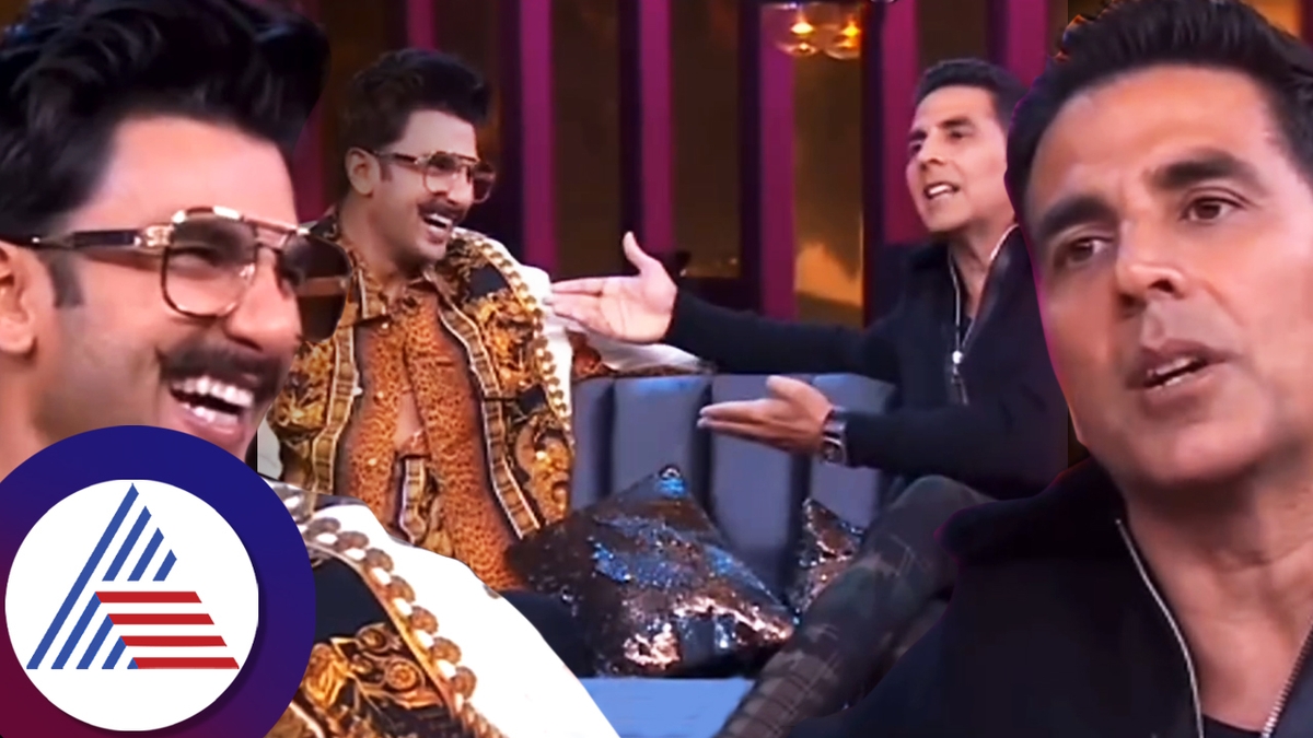 On kwk Akshay Kumar says Ranveer doesnt leave the party until the end and the host is tired by then suc