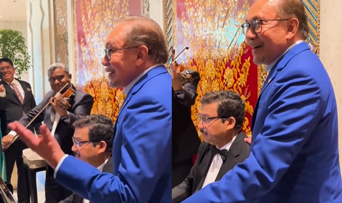 Dost dost na raha Malaysia PM Anwar Ibrahim sings Bollywood song during India visit ckm