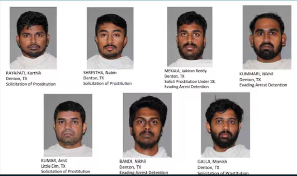 Prostitution in America seven Indian origin people arrested akb