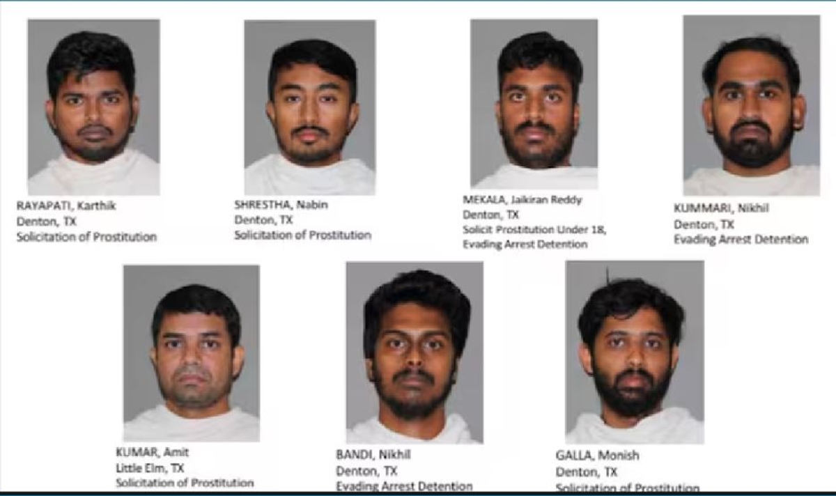 Prostitution in America seven Indian origin people arrested akb