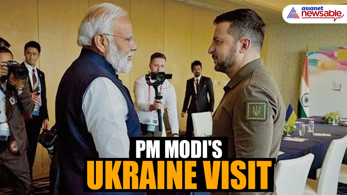 PM Modi's makes landmark visit to Ukraine, calls for dialogue and peace amid war AJR