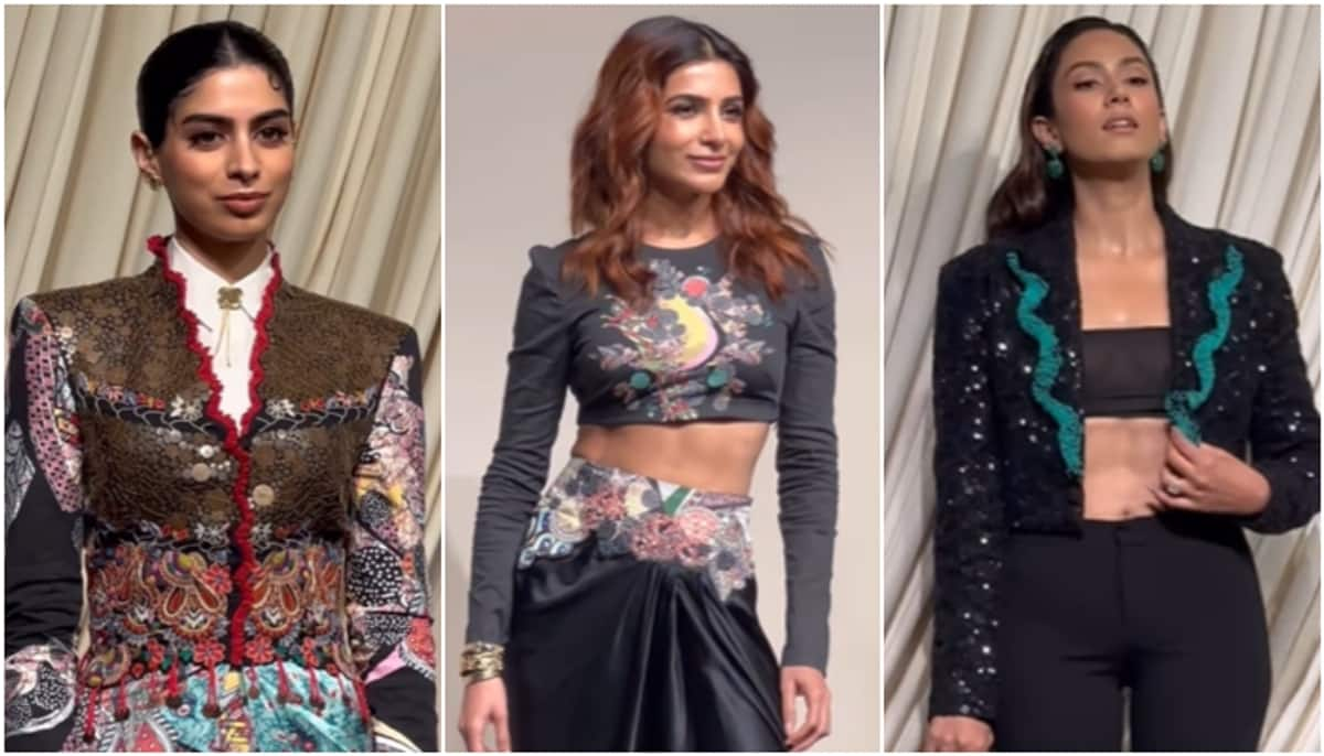 Samantha Ruth, Mira Rajput, to Khushi Kapoor: Best-dressed divas at Anamika Khanna's latest fashion launch RTM 