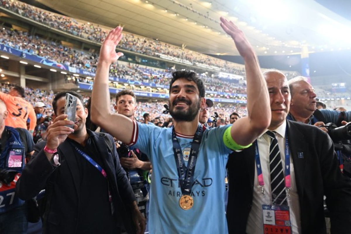 football Ilkay Gundogan completes sensational Man City return from Barcelona; says feels nice to be home (WATCH) snt