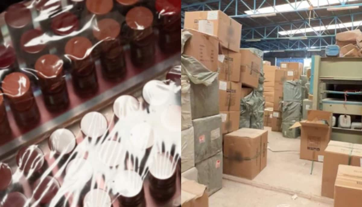 fake lipsticks and cosmetic products seized 