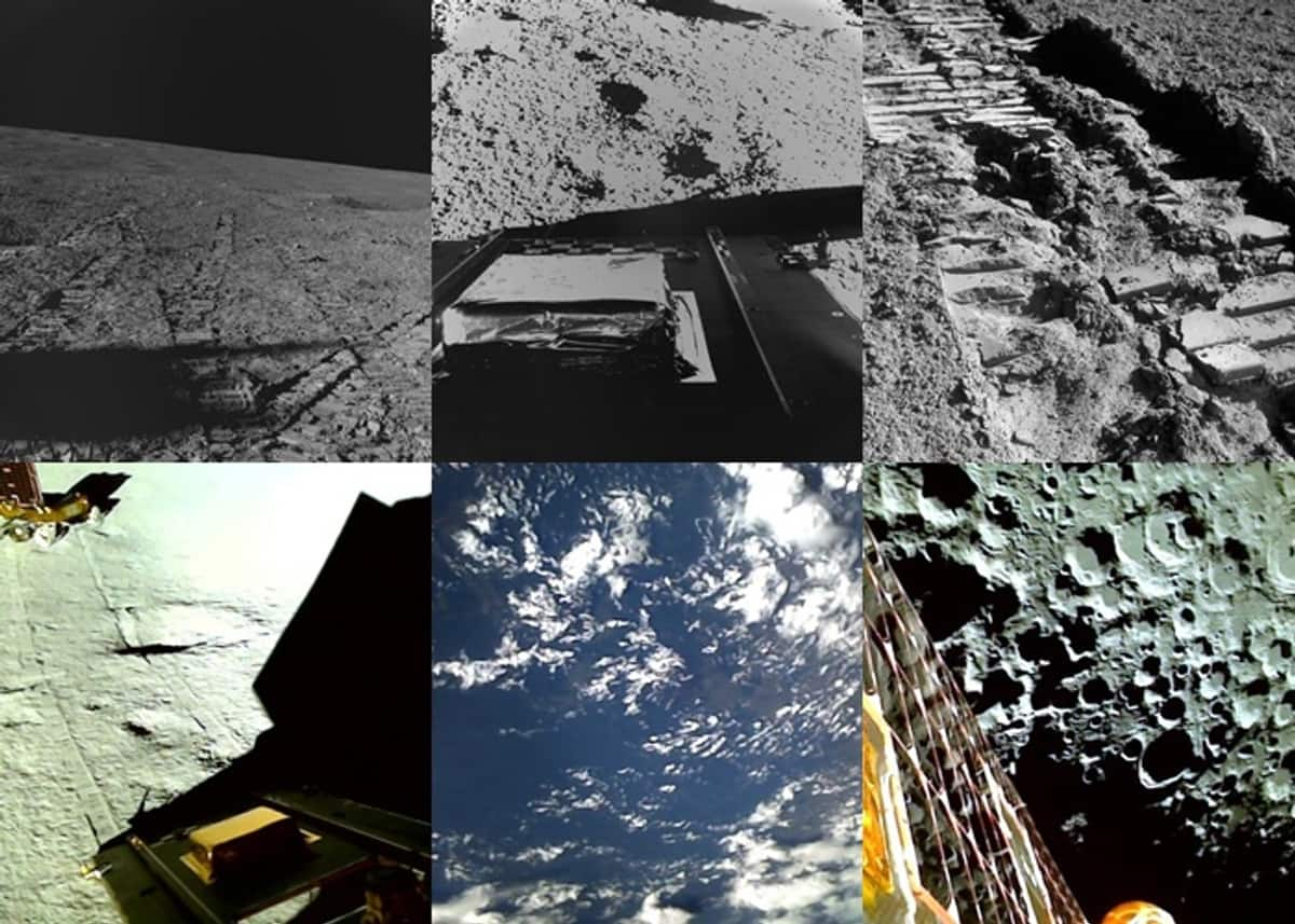 ISRO releases moon landing images from Chandrayaan 3 mission san