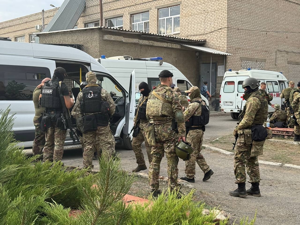 Caught on camera: Deadly standoff in Russia's Volgograd prison ends with 4 ISIS attackers killed (WATCH) snt