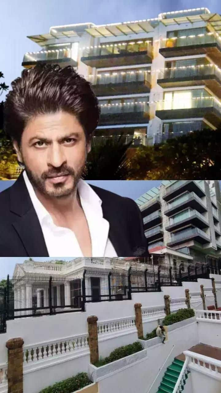 Inside Photos of Shahrukh Khan's Mumbai Bungalow Mannat - SNS