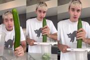 Logan Moffit ttiktok video creates demand to cucumber in iceland mrq